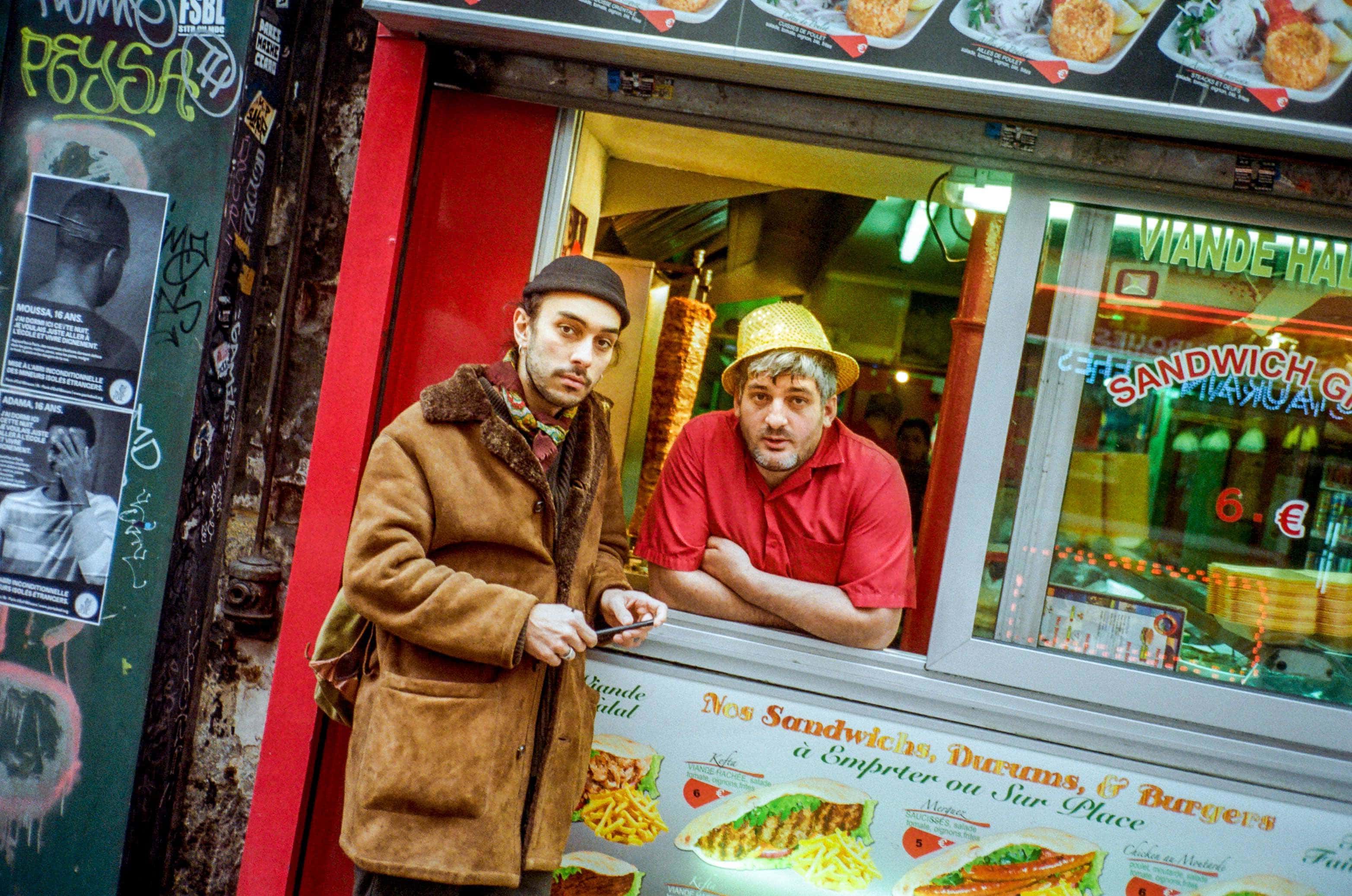 Avec Kebab Project, Çagan Tchane Okuyan veut raconter les histoires des kebabiers. Photo Çagan Tchane Okuyan