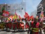 La tête de la manf interpro du 28 juin à Lyon était tenue par la CGT cheminots. PP/Rue89Lyon