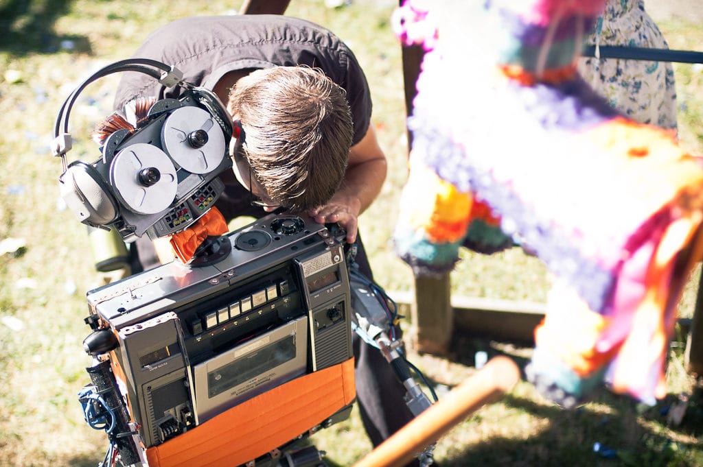 Robot fait maison. Photo CC par Jason Hargrove via Flickr