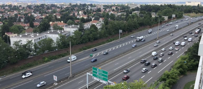 Le périph’ lyonnais à 70 km/h (1/2) : quels effets sur la pollution de l’air ?