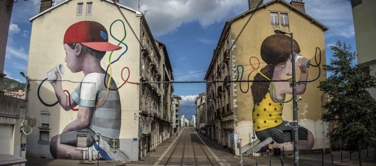 Zoom sur quinze fresques street art emblématiques de Grenoble et de son agglo