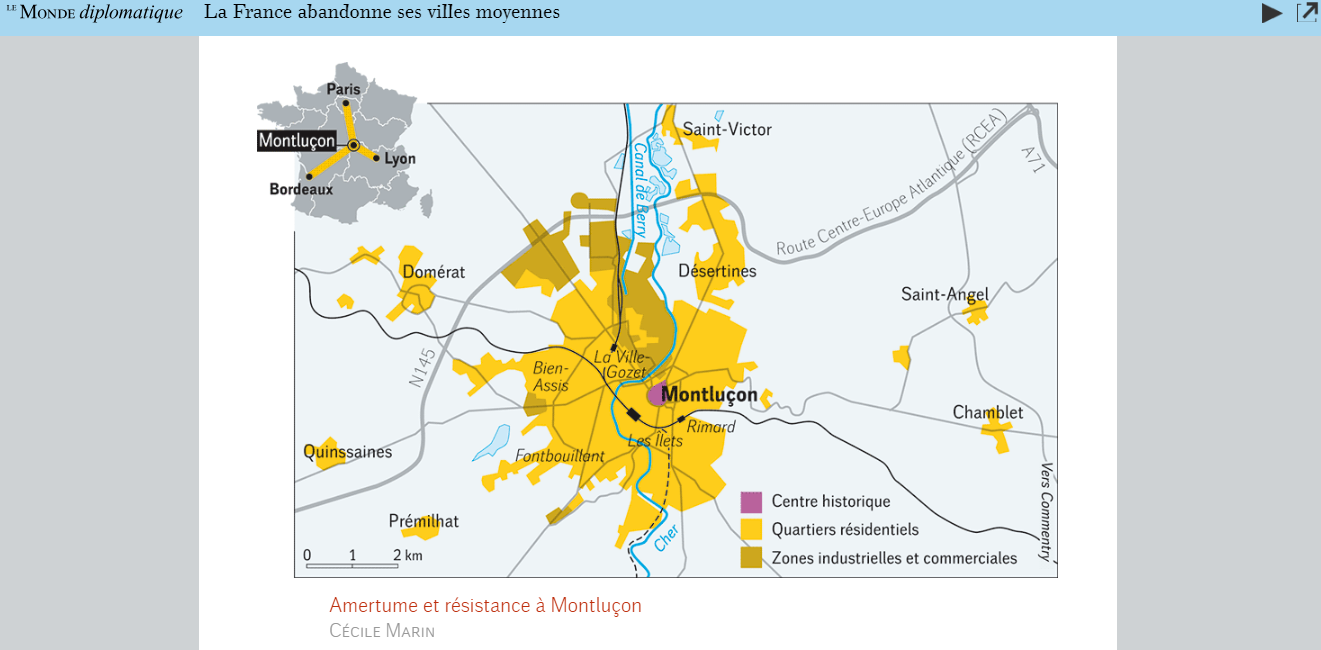 Carte Montluçon