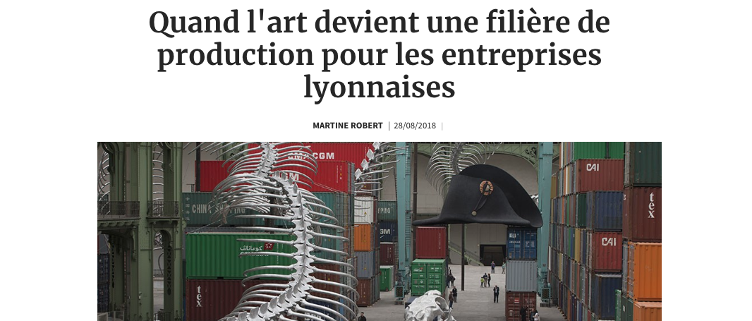 Biennale d’art contemporain de Lyon : préférence locale pour la fabrication des oeuvres en 2019