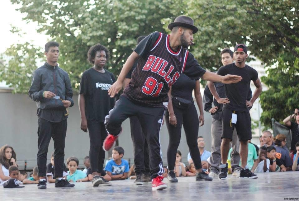 Ali House à une battle de danse-©Ali House