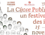 Le festival La Chose Publique du 15 au 24 novembre à Lyon. Capture