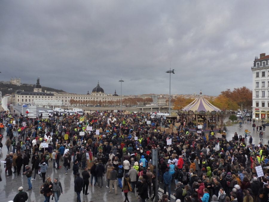 climat gilets jaunes Lyon