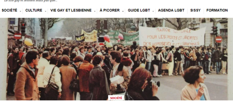 Les Groupes de libération homosexuels, objet d’étude pour Mathias Quéré