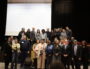 Les participant de la "conférence citoyenne" sur les rapports entre la police et la population. Quatrième et troisième en partant en bas à droite : la maire de Vaulx, Hélène Geoffroy et David Clavière, préfet de police. ©Mehdi El Atalati