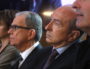 Au voeux du SYTRAL au Grand Hôtel-Dieu. Gérard Collomb Maire de Lyon observe. Vendredi 25 janvier. ©MG/Rue89Lyon