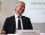 Laurent Wauquiez Président du Conseil régional Auvergne-Rhône-Alpes lors de la signature d'un avenant au Contrat de Plan Etat-Région. ©MG/Rue89Lyon