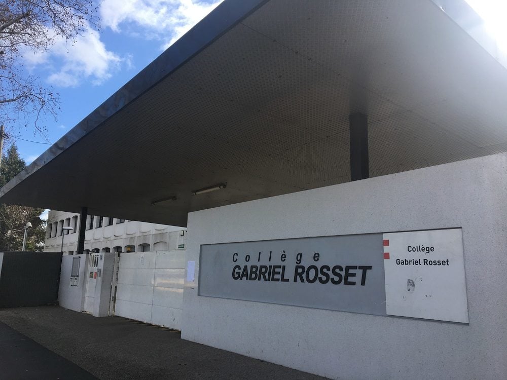 collège public Gabriel Rosset Lyon 7