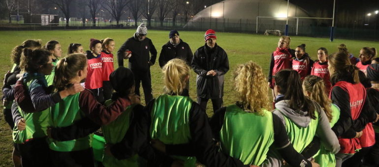 L’équipe féminine du LOU Rugby avance à sa manière à l’ombre de Gerland