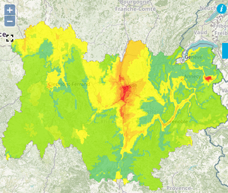 prévision de qualité de l'air pour le 14 février.