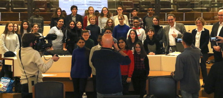 Un « grand débat national » et des revendications chez des collégiens de la Métropole de Lyon
