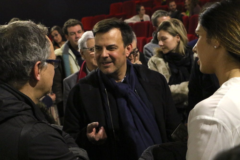 François Ozon lors de l'avent-première de son film "Grâce à dieu" au cinéma "Comoedia" le 11 février 2019. ©MG/Rue89Lyon