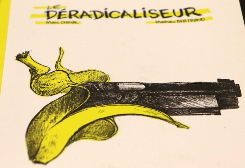 "Le Déradicaliseur" une bande dessiné de Marc Chinal au scénario et Mathieu Bertrand au dessin. ©MG/Rue89Lyon