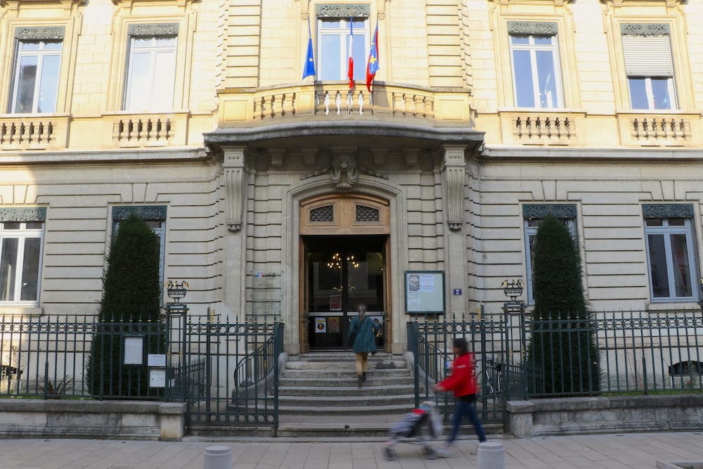 Mairie du 2eme arrondissement de Lyon, 2 rue d'Enghien. ©MG/Rue89Lyon
