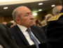 Gérard Collomb, maire de Lyon, lors de la prise de fonction de Nicolas Jacquet, Procureur de la République à Lyon. Mardi 5 février 2019. ©MG/Rue89Lyon
