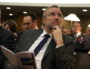 Etienne Blanc lors de la prise de fonction de Nicolas Jacquet, nouveau procureur de la république au cours d'une audience solennelle au tribunal de grande instance de Lyon. Mardi 5 février 2019. ©MG/Rue89Lyon