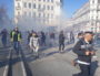 Usage de gaz lacrymogène, place de la République le 23 mars. ©LB/Rue89Lyon