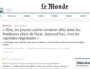 Interview de Jean Viard dans Le Monde