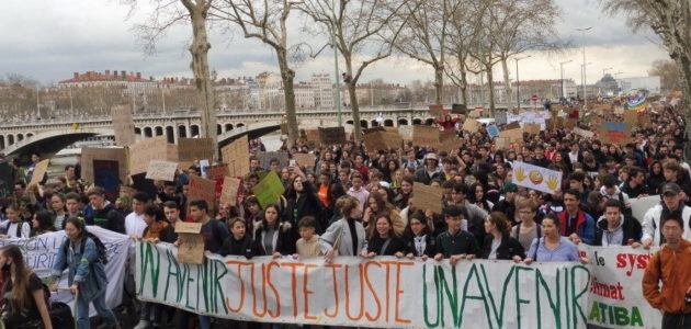 Grève des jeunes pour le climat à Lyon : « c’est une question de vie ou de mort ! »