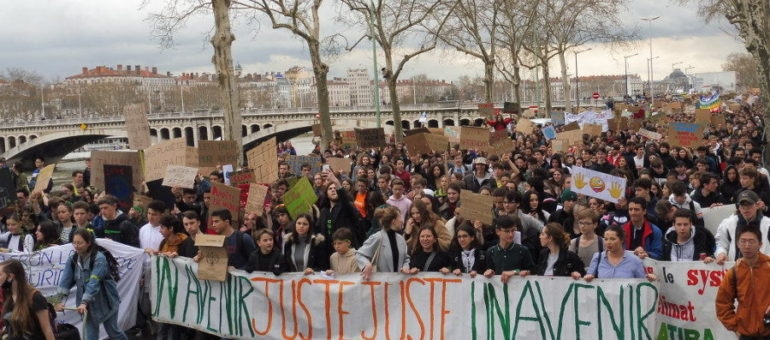 Une fin semaine très écolo : Grève et Marche pour le climat à Lyon