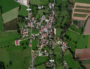 Vue satellite du village de Druillat dans l'Ain. ©Rue89Lyon