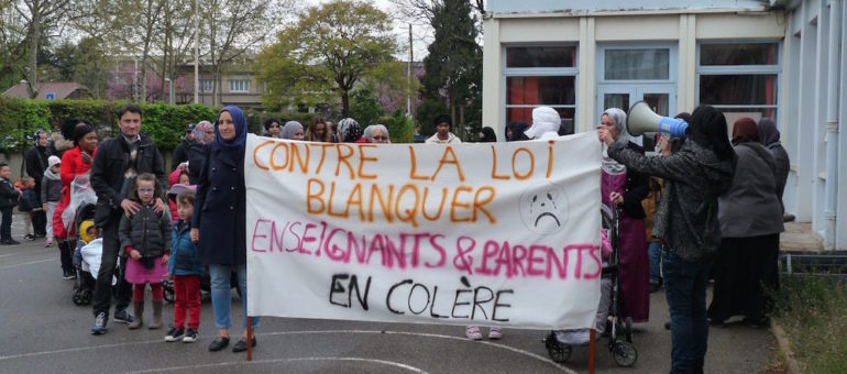 Opération « école morte » à Lyon Mermoz : « la loi Blanquer va renforcer les inégalités entre nos enfants »