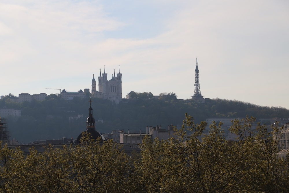 Basilique Notre-Dame de Fourvière le 12/04/2019. ©NP/Rue89Lyon