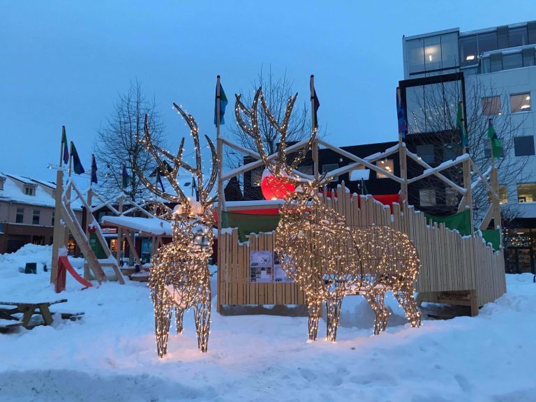 Projet artistique temporaire créé en Norvège par le Collectif etc.