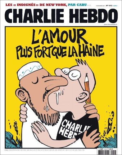 Dessin de presse de Luz pour Charlie Hebdo.