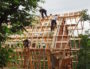 Logements sociaux de la Bogue du Blat, en construction.