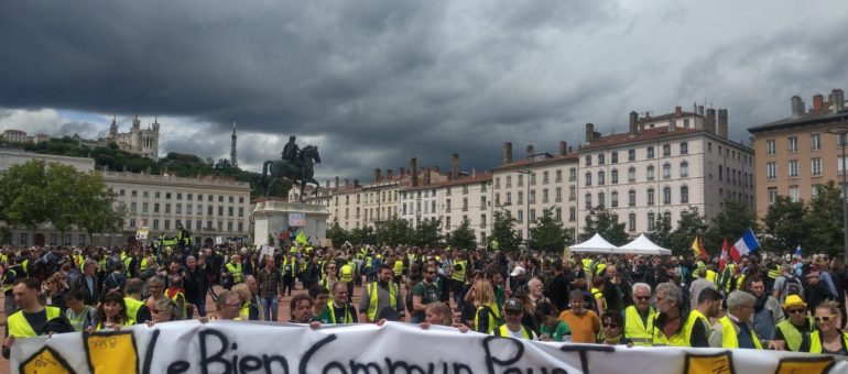 A Lyon, une manifestation Gilets jaunes, Black lives matter et antifas ce samedi