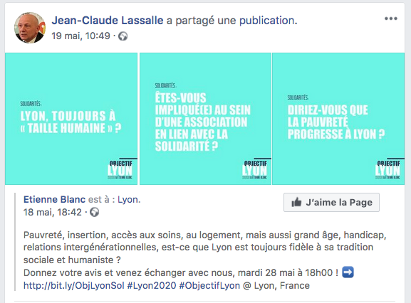 Un ancien directeur du Progrès cherche des sous pour le candidat de la droite à Lyon