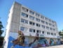 La façade du squat de « l’amphi Z », à Cusset à Villeurbanne. © AD / Rue89Lyon.