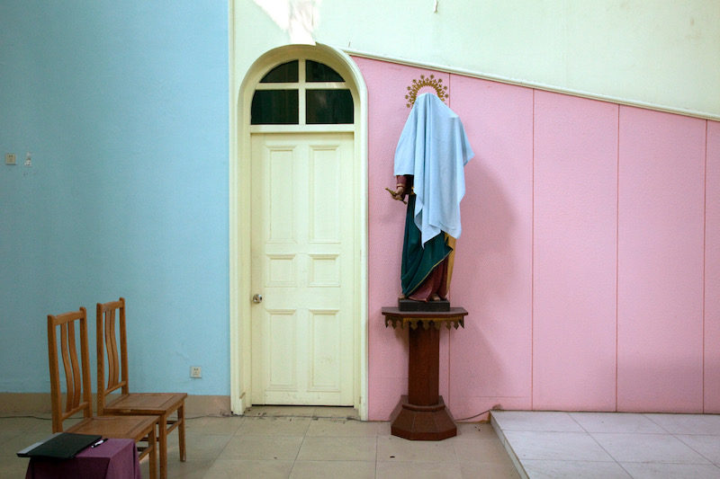 « Des espaces sacrés dans le temple du consumérisme, à Shanghai »