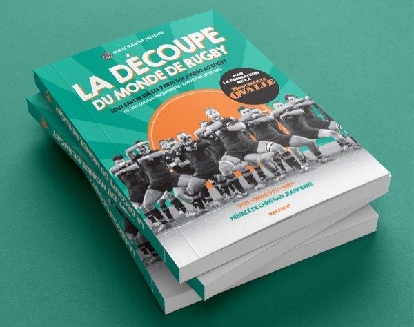 Couverture du livre La découpe du monde du rugby par Ovale Masqué. DR