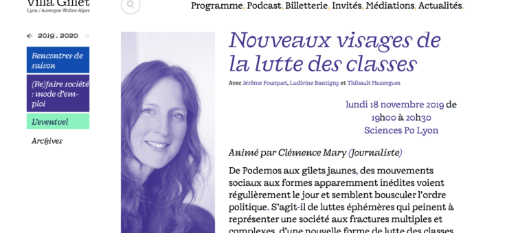 [Festival (Re)faire société : mode d’emploi] Quels sont les nouveaux visages de la lutte des classes ?