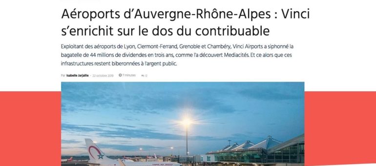 Vinci laisse 200 euros dans les caisses de l’aéroport de Grenoble