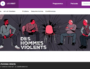 Capture d'écran site de France Culture pour le podcast "Des hommes violents"