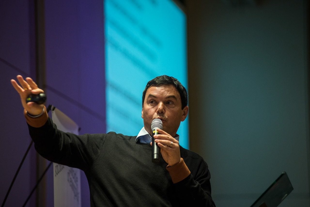Thomas Piketty à Université Catholique de Lyon le 13 novembre au festival (Re)faire société : mode d'emploi © Bertrand Gaudillère / Item