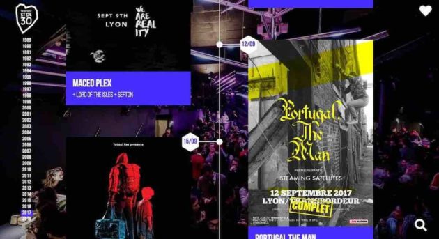 L'exposition en ligne des 30 ans du Transbordeur