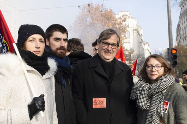 Quatre profs contre la réforme des retraite