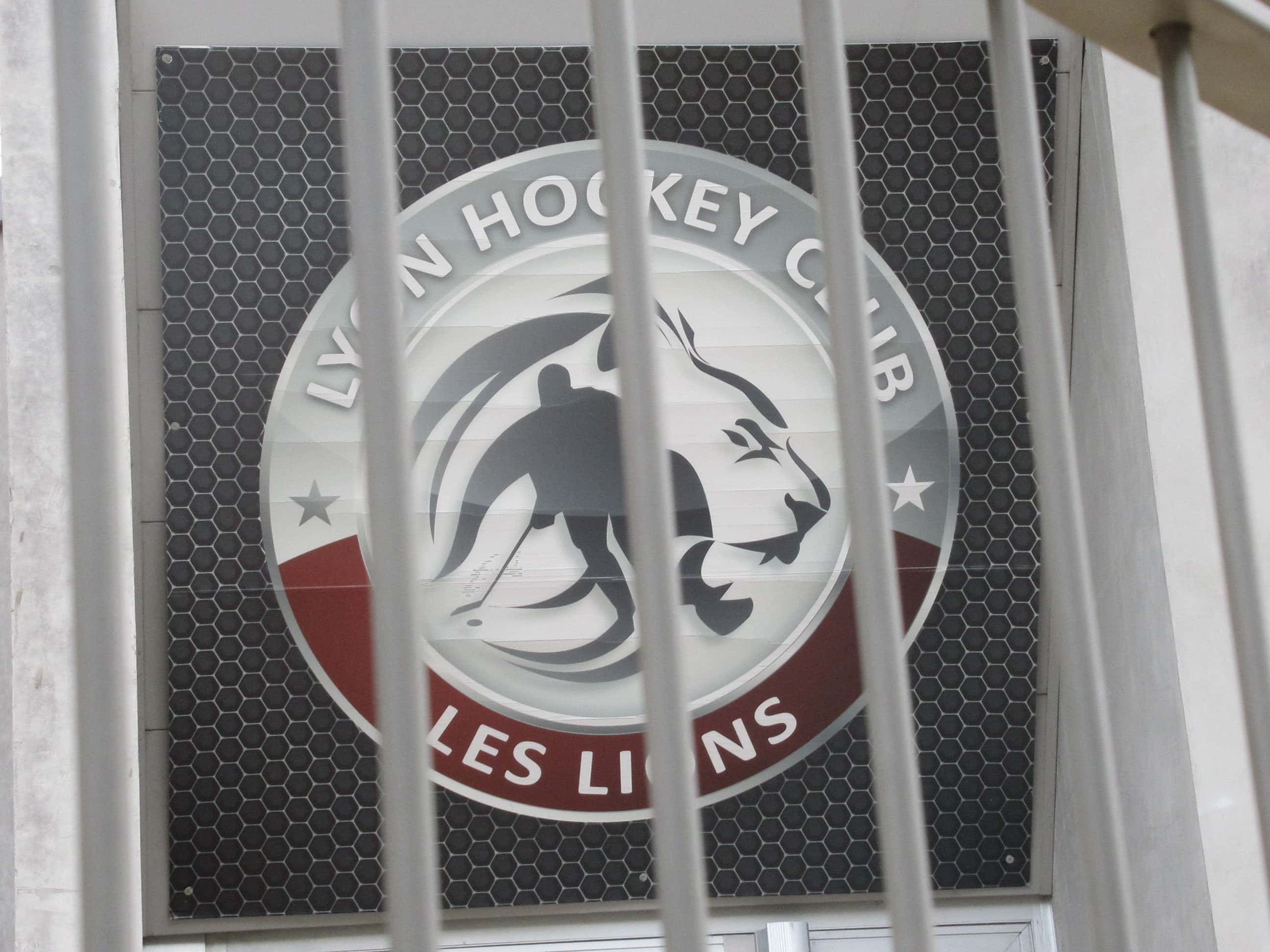 Le local du Lyon Hockey Club (LHC) les Lions, près de la patinoire Charlemagne