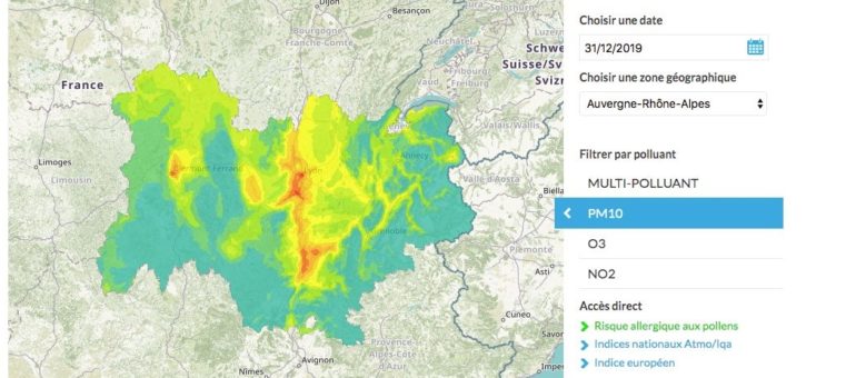 Fin de la circulation différenciée après un pic de pollution aux particules fines de 5 jours à Lyon