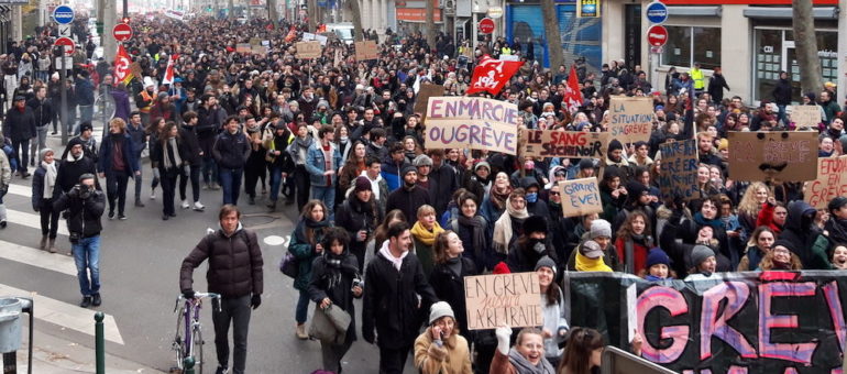 A Lyon, grosse manif contre le projet de réforme des retraites