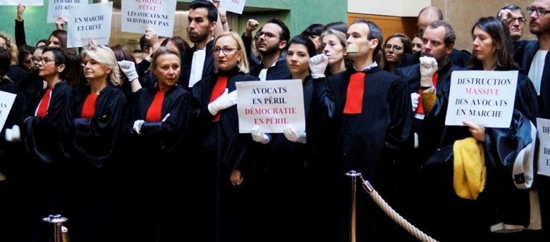 A Lyon, une « grève totale » inédite des avocats contre la réforme des retraites