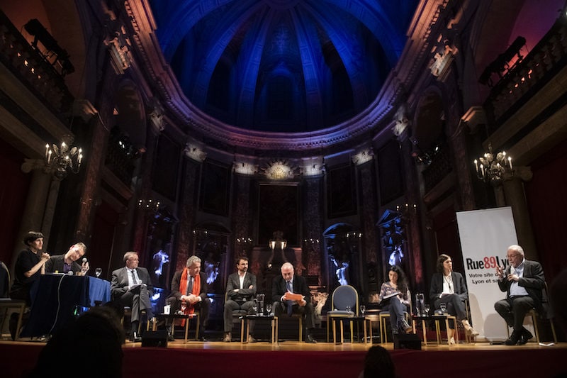 "Quelle place pour la culture à Lyon ?" : un débat organisé par Rue89Lyon et le Petit Bulletin ©Houcine Haddouche