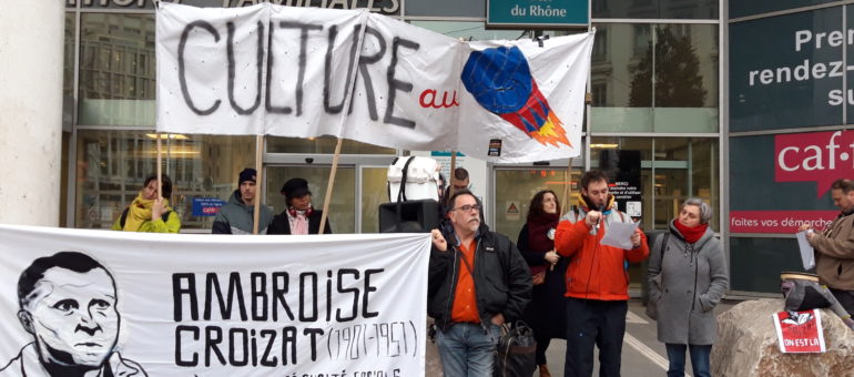Réforme des retraites : à Lyon, la culture s’énerve